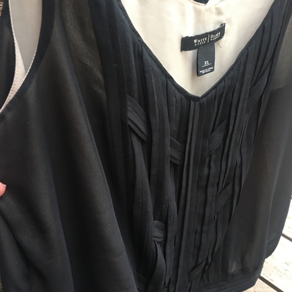 White House Black Market Dressy Shell